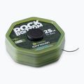 Ridge Monkey Connexion Rock Bottom Tungsten Tungsten Tungsten Semi Stiff Coated Hooklink împletitură verde RMT281