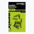 Pivoți Matrix Barrel Swivels 10pcs argintiu GAC357 methode swivels