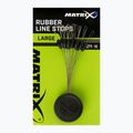 Matrix Rubber Line Stops 18 buc negru GAC369