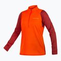 Longsleeve de ciclism pentru femei Endura Singletrack Fleece paprika