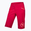 Pantaloni scurți de ciclism pentru femei Endura Singletrack Lite Short Std berry