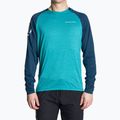 Longsleeve de ciclism pentru bărbați Endura Singletrack atlantic