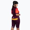 Pantaloni scurți de ciclism pentru femei Endura FS260-Pro DS Bibshort aubergine 4