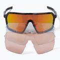 Ochelari de soare Endura Pro SL black/sunset revo brown/clear silver flash mirror/amber 5