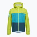 Geacă de ciclism pentru bărbați Endura Singletrack II Waterproof lime green