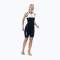 Combinezon de triatlon pentru femei ZONE3 Lava Long Distance Trisuit black/white/green 3