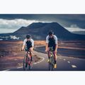 Combinezon de triatlon pentru femei ZONE3 Lava Long Distance Full Zip SS Aero Suit black/white/green 6