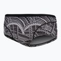 Bărbați ZONE3 Kona Speed Brief Shorts imprimeu tribal/ negru/ alb/ portocaliu boxeri de înot