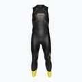 Costum de triathlon pentru bărbați ZONE3 Sleeveless Vision black/lime/gun metal 2