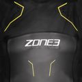 Costum de triathlon pentru bărbați ZONE3 Sleeveless Vision black/lime/gun metal 4