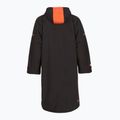 Palton ZONE3 Oversized Polar Fleece Robe Parka black/orange 2