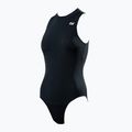 Costum de înot dintr-o bucată pentru femei ZONE3 OWS Renew High Neck black 6