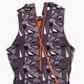 Costum de înot dintr-o bucată pentru femei ZONE3 OWS Renew High Neck black/white 5