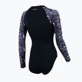 Costum de baie pentru femei dintr-un element ZONE3 OWS Renew black/grey 2