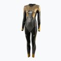 Costum de triatlon pentru femei Zone3 Vanquish-X - Ediție Limitată 5 mm gunmetal/gold