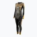 Costum de triatlon pentru femei Zone3 Vanquish-X - Ediție Limitată 5 mm gunmetal/gold 3