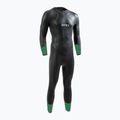 Costum de triatlon pentru bărbați ZONE3 Terraprene® Vision black/forest green