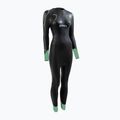 Costum de înot pentru femei ZONE3 Vision black/eucalyptus green