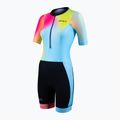 Costum de triatlon pentru femei ZONE3 Activate+ Trisuit neon/black