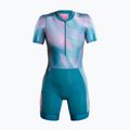 Combinezon de triatlon pentru femei ZONE3 Activate+ Trisuit print