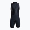 Combinezon de triatlon pentru bărbați ZONE3 Activate+ Sleeveless Trisuit black