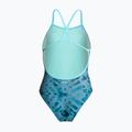 Costum de baie întreg pentru femei ZONE3 Strap Back teal tie dye 2