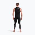 Costum de triatlon pentru bărbați ZONE3 Glide Sleeveless Wetsuit black/grey 4