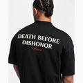 Tricou pentru bărbați BOXRAW Death Before Dishonor Oversized black 7