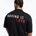 Tricou pentru bărbați Boxraw Boxing is Love Oversized Black 9