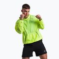 Jachetă de vânt pentru bărbați BOXRAW Genaro Oversized Windbreaker Hoodie galben neon 6