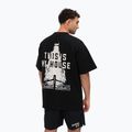 Tricou pentru bărbați BOXRAW This Is My House Oversized black 3