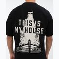 Tricou pentru bărbați BOXRAW This Is My House Oversized black 6