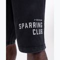 Pantaloni scurți de antrenament pentru bărbați BOXRAW Sparring Club Sweat washed black 6