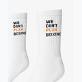 Șosete pentru bărbați BOXRAW We Don't Play Boxing Crew 3 pairs white 4