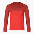 Longsleeve de ciclism pentru bărbați Endura Core Printed flame red 3