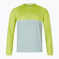 Longsleeve de ciclism pentru bărbați Endura Core Printed lime green