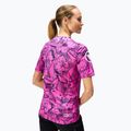 Tricou de ciclism pentru femei Endura Grid Floral Ltd W pink pop 3