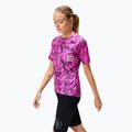 Tricou de ciclism pentru femei Endura Grid Floral Ltd W pink pop 4