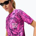Tricou de ciclism pentru femei Endura Grid Floral Ltd W pink pop 5