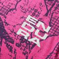 Tricou de ciclism pentru femei Endura Grid Floral Ltd W pink pop 10