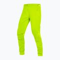 Pantaloni de ciclism Endura MT500 Burner Lite verde lime pentru bărbați