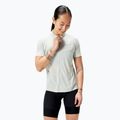 Tricou de ciclism pentru femei Endura Loop Zipped mains grey