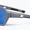 Ochelari de soare Endura Singletrack dreich grey/blue revo smoke/clear silver flash mirror 4