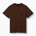 Tricou de ciclism Endura Icon Logo Graphic Tee end mahogany