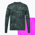Longsleeve de ciclism pentru bărbați Endura Singletrack Print carbon grey 2