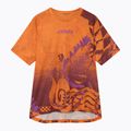 Tricou de ciclism pentru bărbați Endura Singletrack Print end orange