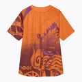 Tricou de ciclism pentru bărbați Endura Singletrack Print end orange 2