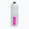 Bidon de bicicletă HUUB Water Bottle 750 ml clear pink