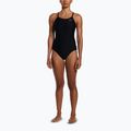 Costum de baie dintr-o piesă pentru femei Nike Solid Racerback black 2