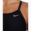 Costum de baie dintr-o piesă pentru femei Nike Solid Racerback black 4